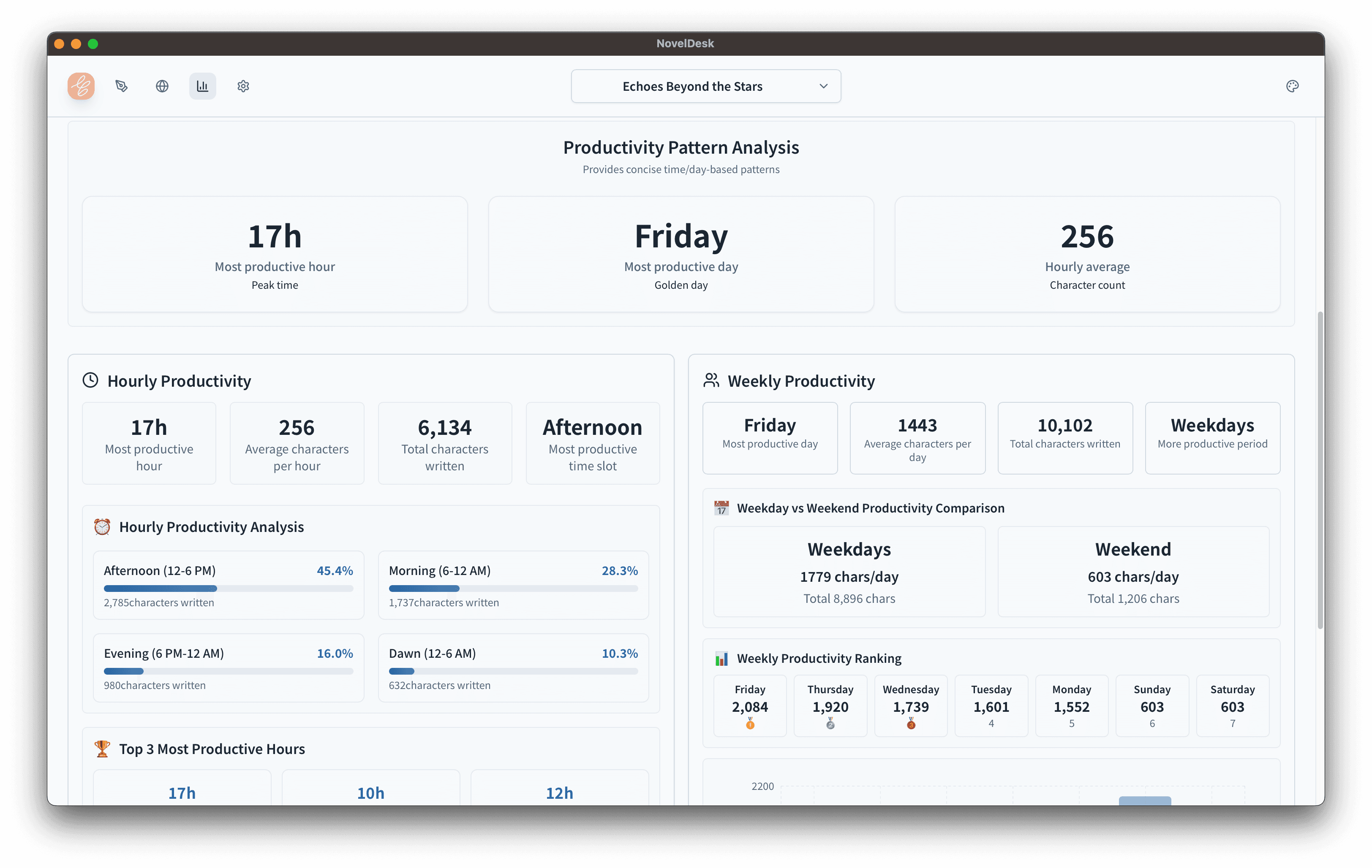 NovelDesk Screenshot 4